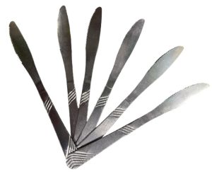 CUBIERTO CUCHILLO VENEZIA X 6 UND GRUESO