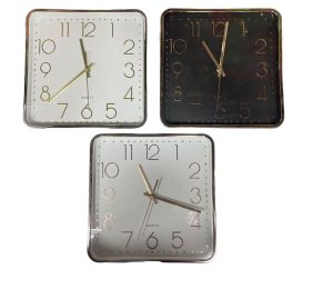 RELOJ PARED GRANDE 28CM CUADRADO