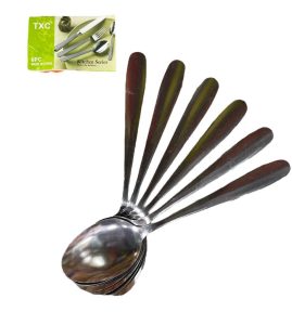 CUBIERTO CUCHARA FINA X 6 UND PLATEADO